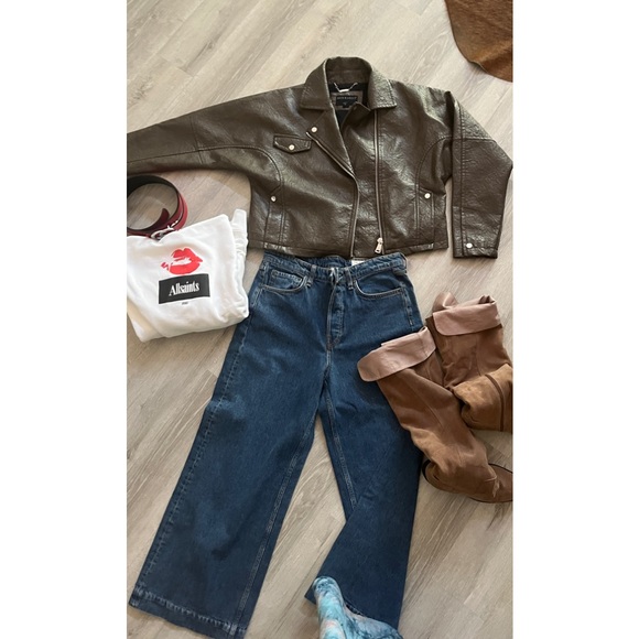 Moto Jacket leather faux - Picture 3 of 9